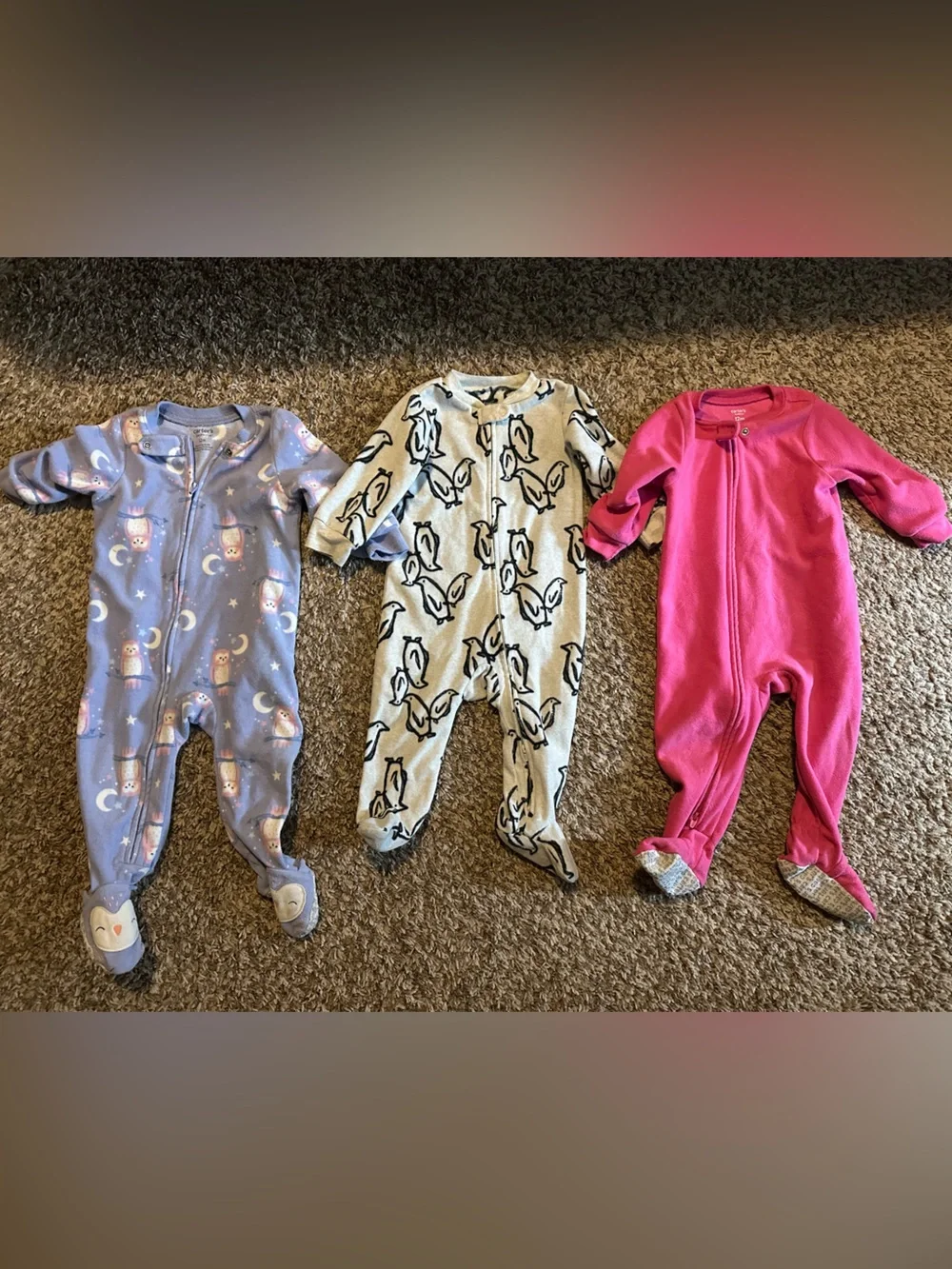 Carter's Fleece Footed Pajamas